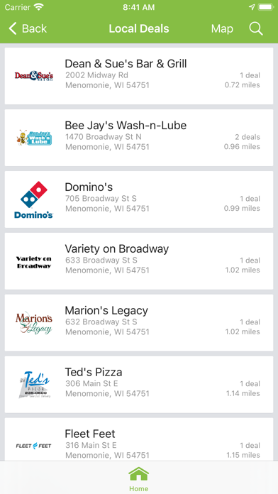 WESTconsin Rewards Screenshot