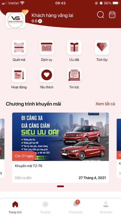 Gia Khang Logistics Screenshot