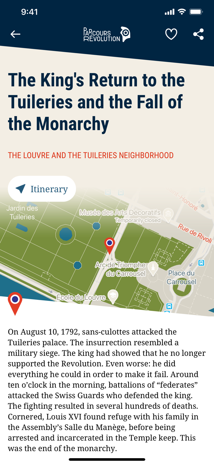 Parcours Révolution