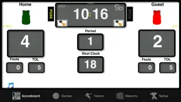 Game screenshot Ballers Basketball Scoreboard apk