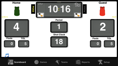 Ballers Basketball Scoreboard Screenshots