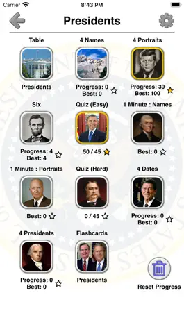 Game screenshot US Presidents and History Quiz hack