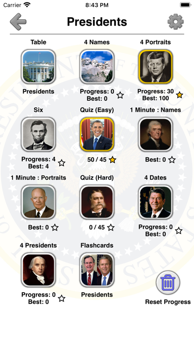 US Presidents and History Quizのおすすめ画像3