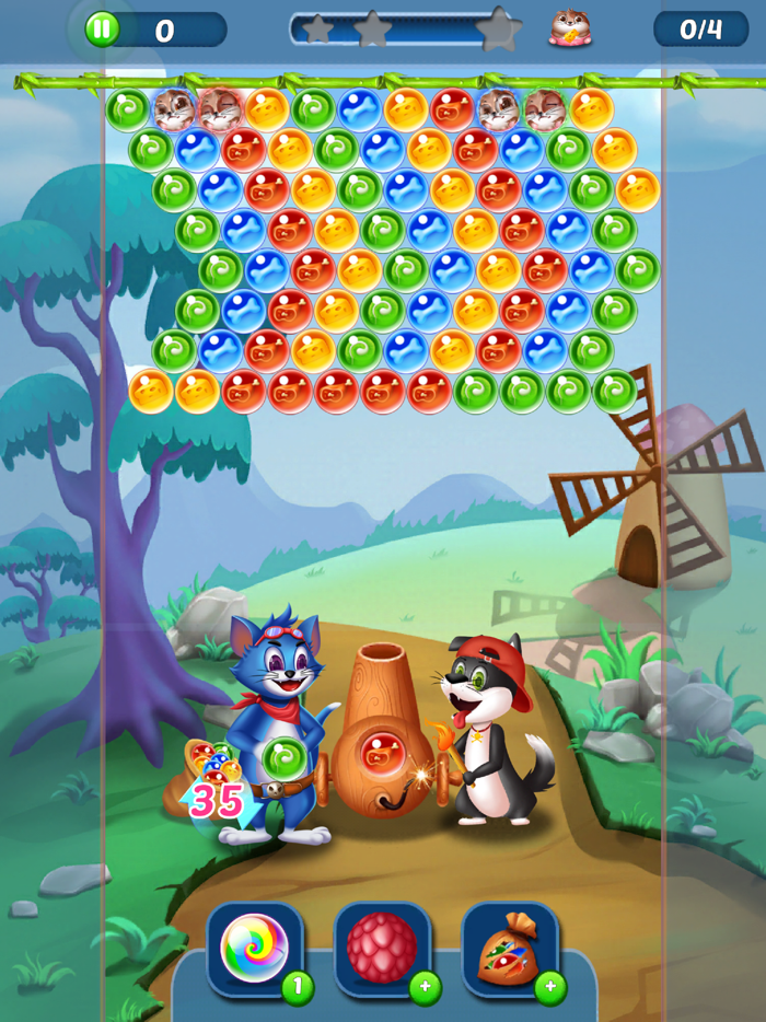 Tomcat Pop Bubble Shooter