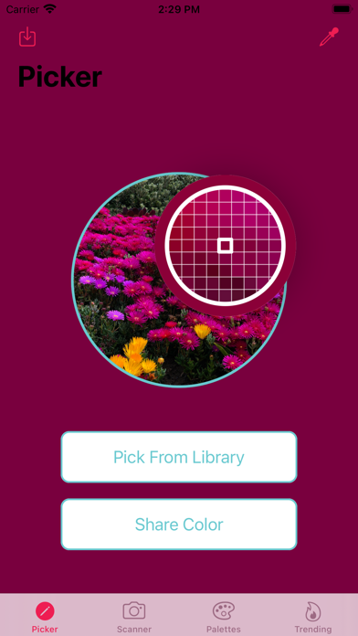 Palette Generator Screenshot