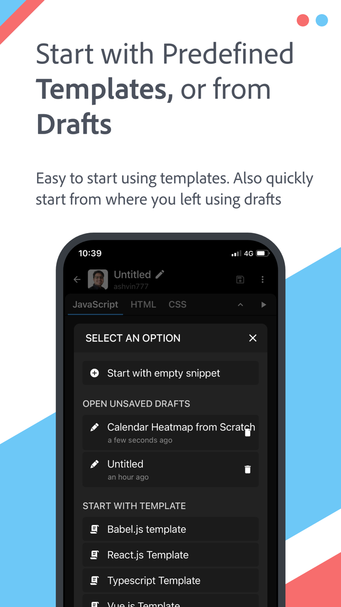 JSitor - JS HTML and CSS Editor