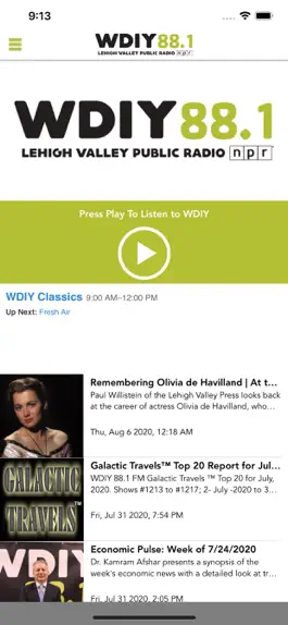 Game screenshot WDIY 88.1 NPR Radio mod apk