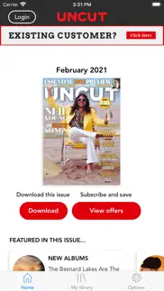 uncut magazine iphone screenshot 1