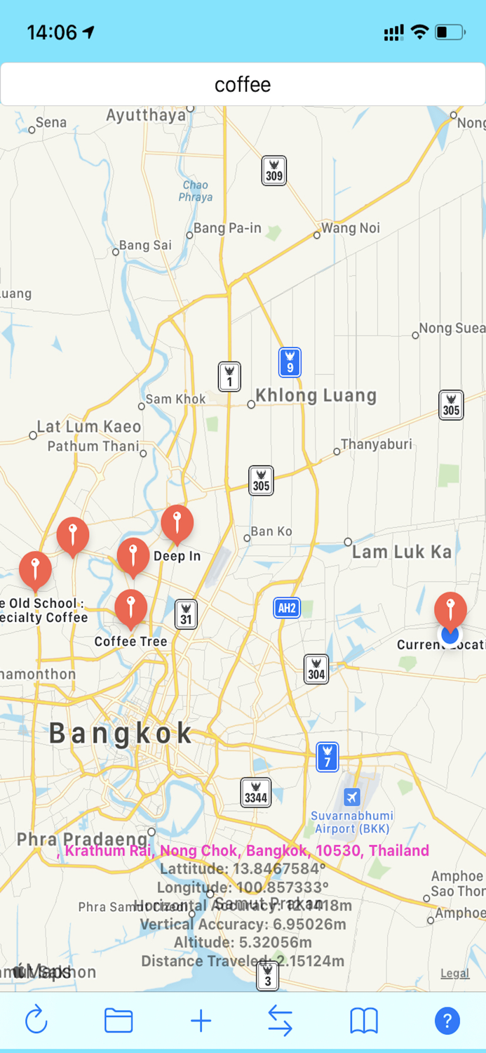 Distance Routes Navigation