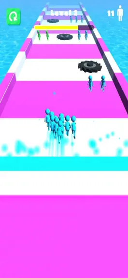 Game screenshot Crowd Race Color apk