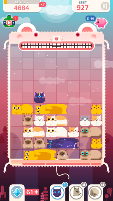 Slidey Cat : Puzzle Game Screenshot