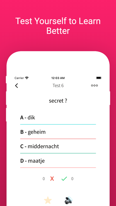 Practice English Dutch Words screenshot 4