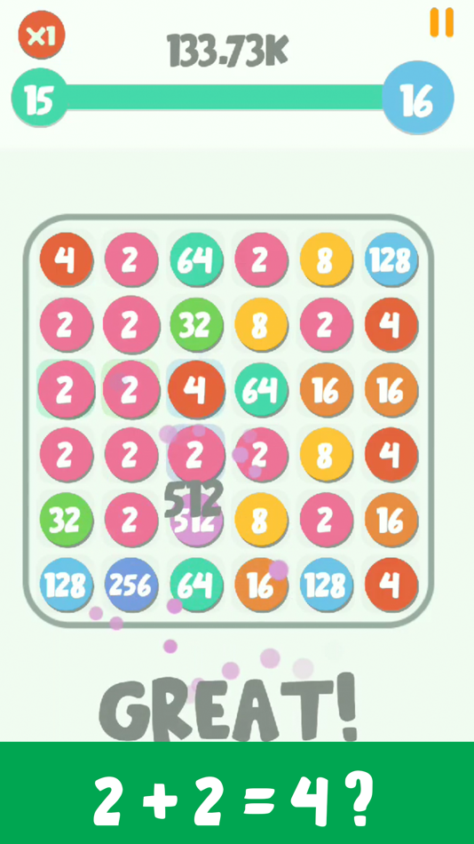 #5. Big Number Pops! (iOS) 由: Ngan Do