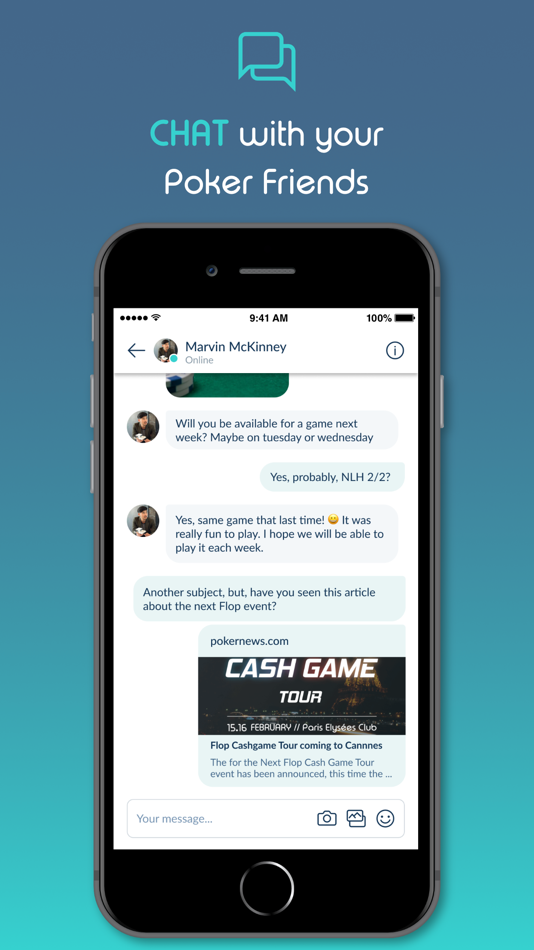 #6. Flop - first land of poker (iOS) By: WeOpt