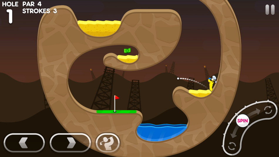 #2. Super Stickman Golf 3+ (macOS) بواسطة: Noodlecake