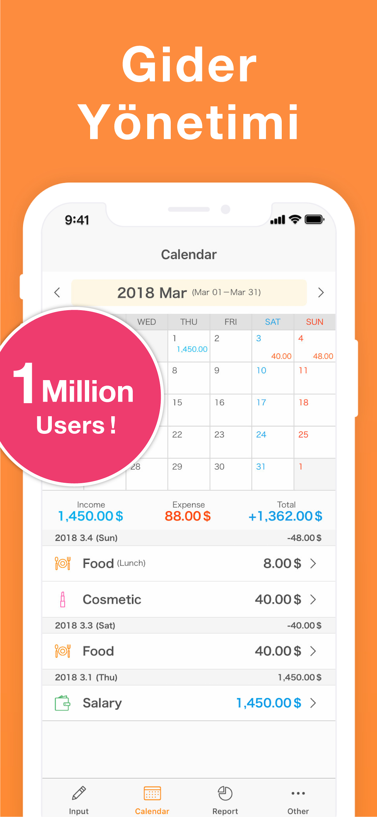 Bütçe yönetimi: Money Note