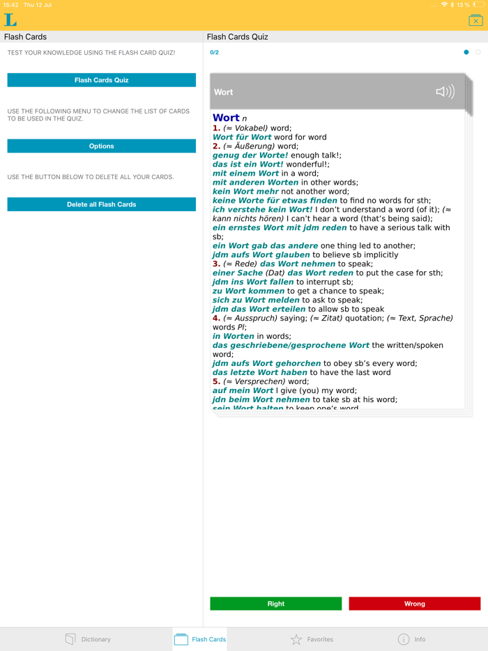 Big German English Dictionary