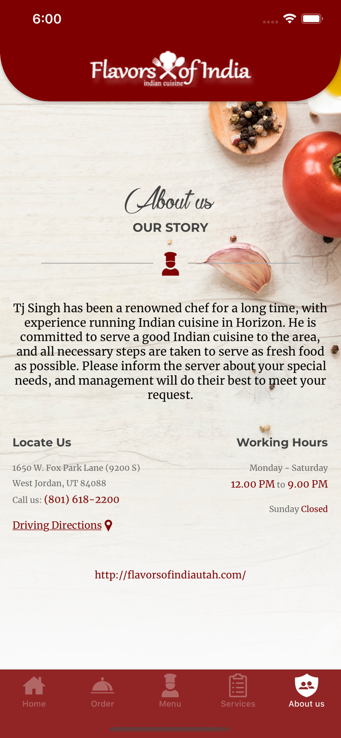 Flavors of India Utah