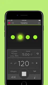 metronome: tempo lite iphone screenshot 1