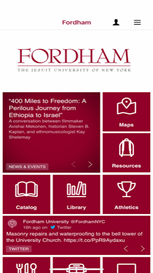 #1. Fordham Mobile Go App (iOS) 由: Fordham University