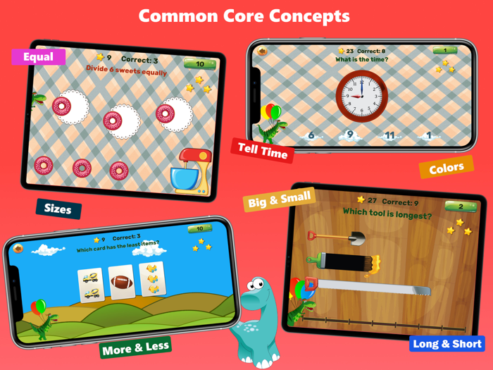 Dinosaur Dots Connect for kids