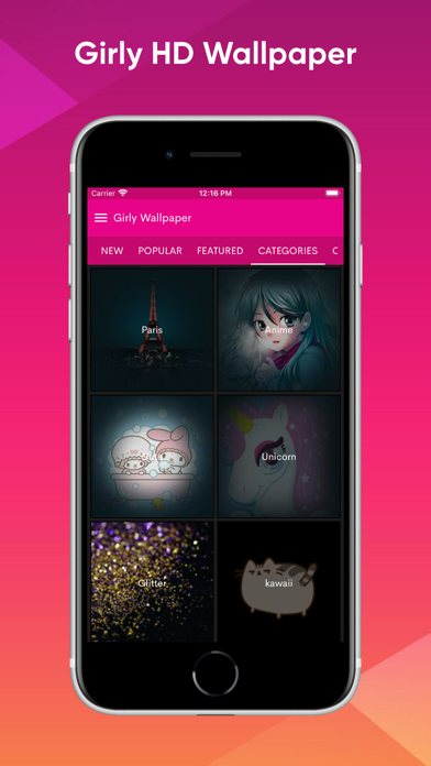 Girly wallpapers, backgrounds Screenshot