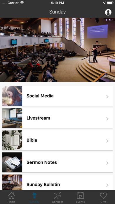 Spotswood Baptist Church Screenshot