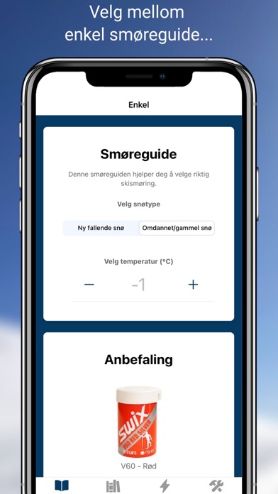 Skismøring - grad for grad Screenshot