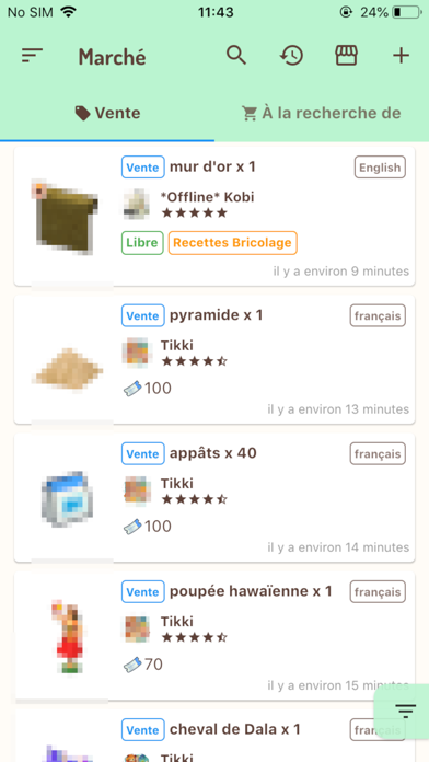 Screenshot #1 pour Ani Market for Animal Crossing