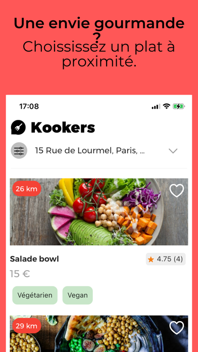 Kookers : cuisine authentique Screenshot