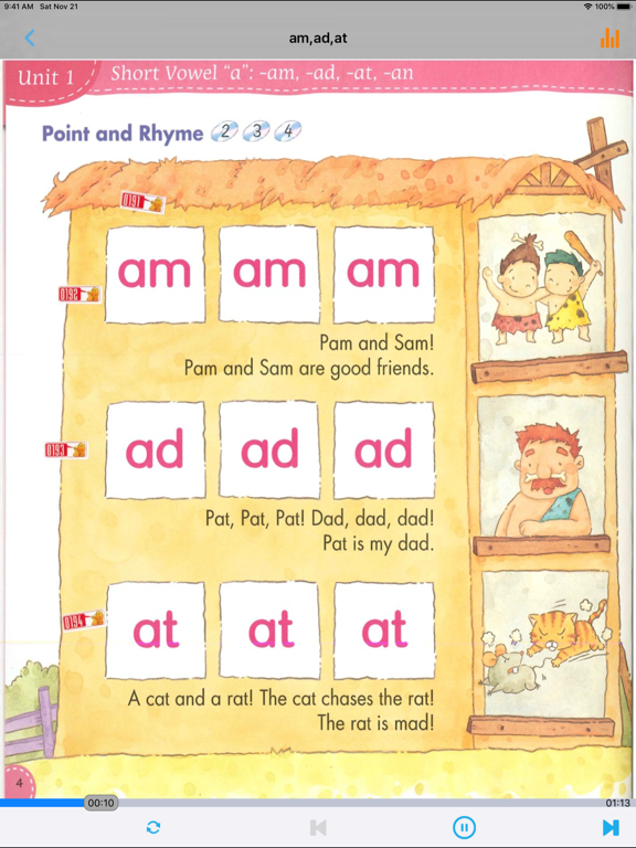 Screenshot #5 pour Phonics Kids教材4A4B -英语自然拼读王