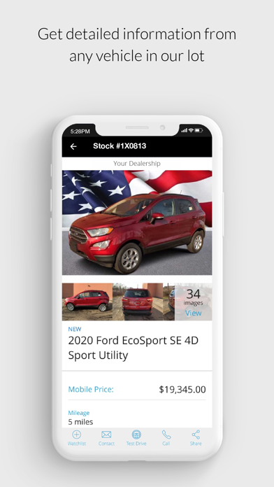 Exclusive Motorcars App Screenshot