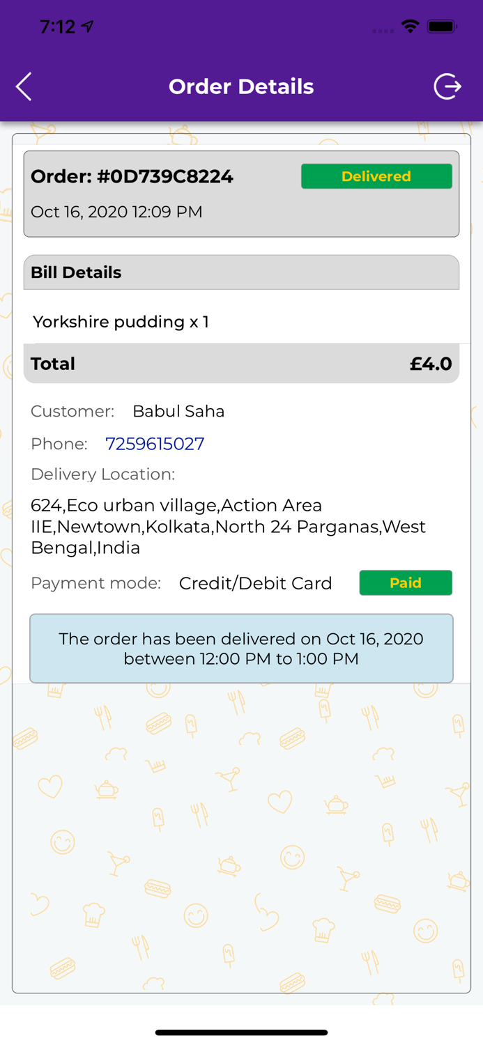 RestoNXT Delivery Partner
