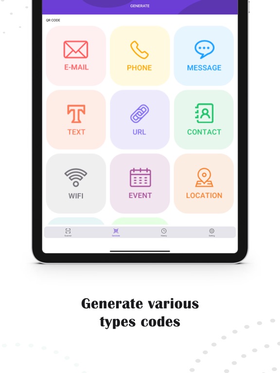 Screenshot #6 pour QR Code Generator - Scanner