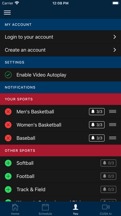 Conference USA Screenshot