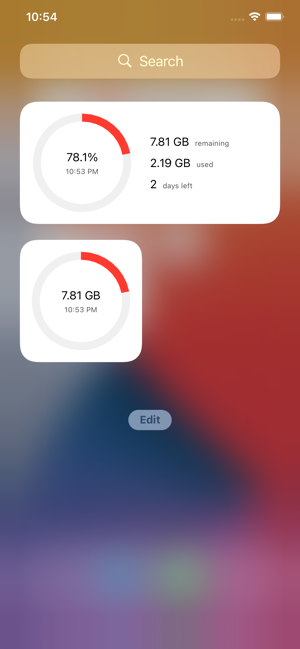‎Databit: Data usage manager Screenshot