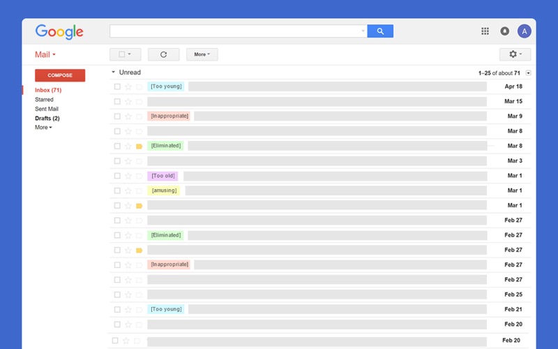 Screenshot #1 pour Simple Notes for Gmail