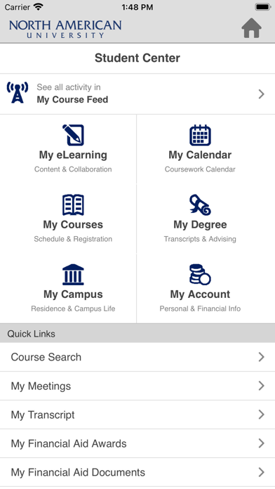 North American University Screenshot