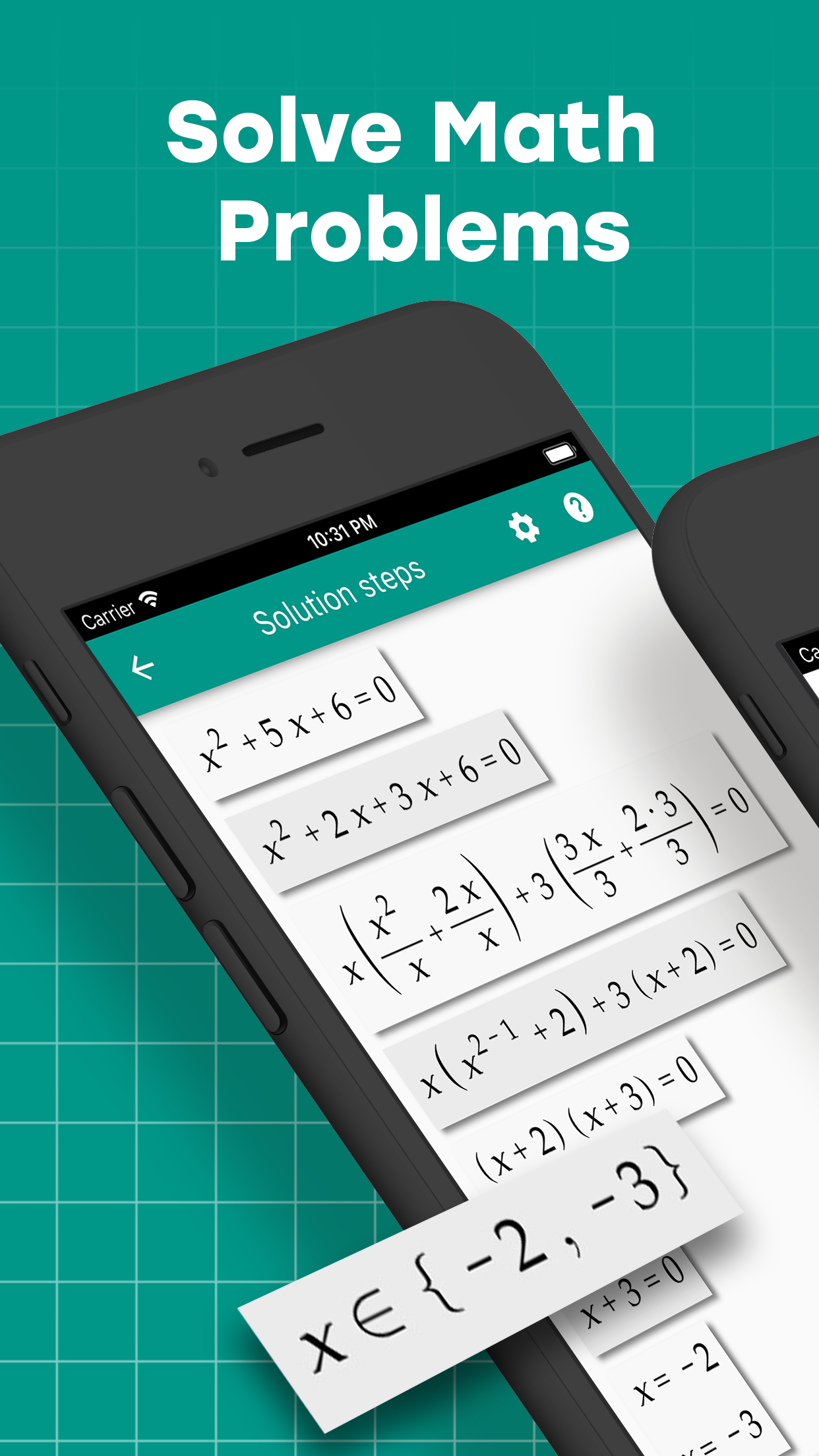 Algebrator: Step Math Solver