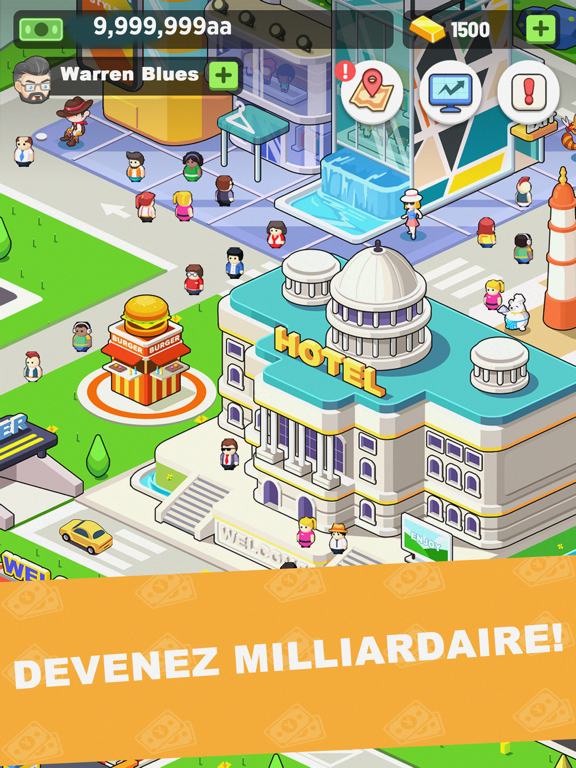 Screenshot #4 pour Idle Investor-Construire Ville