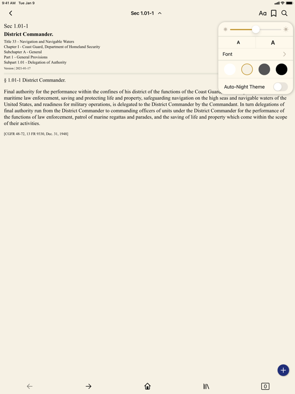 Screenshot #6 pour CFR 33 by PocketLaw