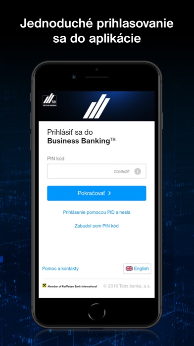 Business banking TB Screenshot