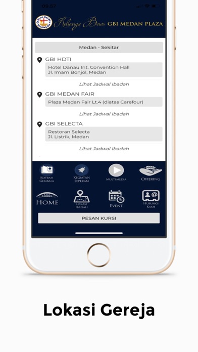 Keluarga Besar GBI Medan Plaza Screenshot