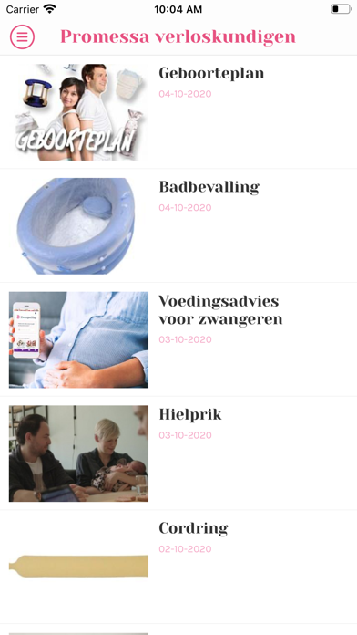 Promessa verloskundigen Screenshot