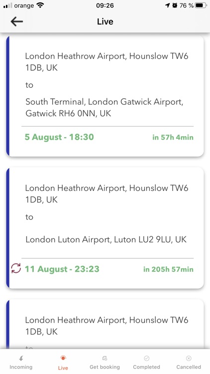 Twelve Driver Airport Transfer