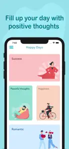 Happy Days - Mindfulness screenshot #1 for iPhone