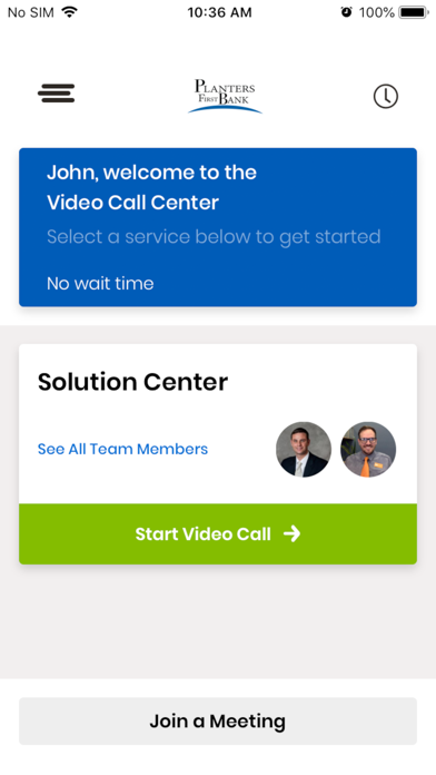 Video Banking by Planters Bank Screenshot