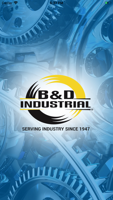 B&D Industrial Screenshot