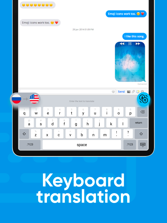 Language Translator: Easy・Fast iPad screenshot 3 - Reference app
