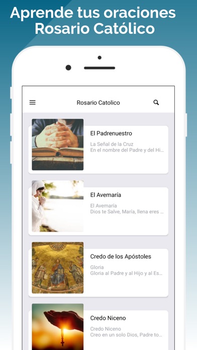 santo rosario católico misal Screenshot